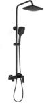 Korman Technik Coloana de dus din inox SUS304, negru mat, 3 functii, Korman Technik 9910H (AT1CT-D1OC-RS1S-9910H)
