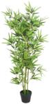 Hessa Bambus Artificial cu Ghiveci, Inaltime 120cm, Culoare Verde, Aspect Realistic (244456)