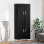 vidaXL Bufet Pe perete Stejar Negru 69, 5 x 34 x 180 cm Lemn compozit GartenMobel Dekor (3416254) Comoda