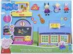Hasbro Set de joaca scoala Peppa Pig cu figurine si accesorii, 15 piese (F2166) Figurina