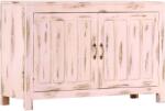 vidaXL Servanta, roz deschis, 110 x 35 x 70 cm, lemn masiv de mango GartenMobel Dekor (247764) Comoda
