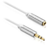 Sentivus Cablu prelungitor audio jack 3.5 mm tata-mama 3 m Sentivus, alb (S-AU061-300)