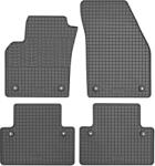 RapidAuto Set covorase auto din cauciuc pentru Volvo S40 si V50, negre (RMCIKVOL00003)