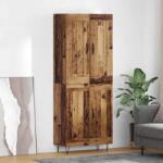 vidaXL Bufet Lemn Vechi 69, 5 x 34 x 180 cm Lemn compozit GartenMobel Dekor (3415613) Comoda