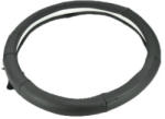  Husa volan auto din piele perforata, marime M (37-38 cm), negru - Cod 1319 (200716-7)