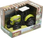  Tractor de jucarie verde cu lumini LED pentru copii, model farm (DISLW92)