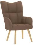 vidaXL Scaun de relaxare, maro, material textil GartenMobel Dekor (4016771)