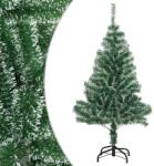 vidaXL Brad de Craciun artificial cu zapada, verde, 120 cm GartenMobel Dekor (357772)