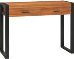 vidaXL Birou cu 2 sertare, 100x40x75 cm, lemn de tec GartenMobel Dekor (325268)