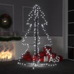 vidaXL Brad Craciun conic, 200 LED-uri, 98x150 cm, interior & exterior GartenMobel Dekor (328574)
