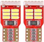 AMiO Set 2 becuri LED T10 Canbus W5W 12V 2.2W 18 SMD alb AMIO (AM01286)