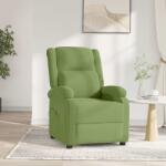 vidaXL Fotoliu rabatabil electric, verde deschis, catifea GartenMobel Dekor (3098396)
