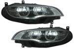 KITT Lightning Faruri LED Angel Eyes Dual Halo 3D pentru BMW X6 E71 2008-2012 (HLBME71LED)