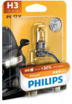 Philips Bec auto H3 Philips Vision +30% luminozitate, halogen 12V, blister (PH-H3)
