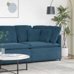 vidaXL Modul de colt pentru canapea modulara cu perne albastru 100 cm GartenMobel Dekor (4104458) Canapea