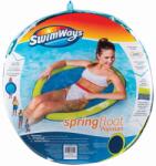 Spin Master Scaun plutitor SwimWays Spring Float Papasan verde cu galben, pliabil (6045229_20104244)