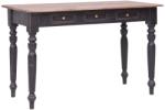 vidaXL Birou cu 3 sertare, 117 x 57 x 75 cm, lemn masiv de mahon GartenMobel Dekor (283907)