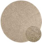 vidaXL Covor ZIZUR, aspect iuta, Ø 120 cm, pentru interior si exterior GartenMobel Dekor (4010415) Covor