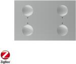 LIVOLO Modul intrerupator cvadruplu cu touch Livolo, protocol ZigBee, standard Italian, Serie noua SmartElectro IntelligentHouse (C9-VL-FC4Z-3IP)
