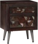 vidaXL Noptiera, 40 x 30 x 50 cm, lemn masiv reciclat GartenMobel Dekor (245916)