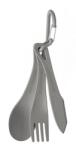 Sea to Summit Set tacamuri camping Sea To Summit, 3 piese, BPA free, gri (ADCUTSETGY) Tacam
