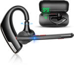 New Bee Casca Bluetooth New Bee M51, Baterie 60 ore, Cu carcasă, Două microfoane, Reducere zgomot DSP, Sunet HD, Multipoint, Două moduri de încărcare (73847595)