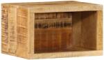 vidaXL Noptiera maro din lemn masiv de mango, 40x30x25 cm, stil modern (374095)