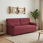 vidaXL Canapea 100% poliester, cadru din metal, MDF, placaj GartenMobel Dekor (42033914) Canapea