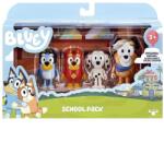 As Set figurine Bluey School Pack cu 4 personaje articulate (BLU13052) Figurina
