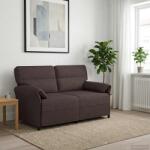 vidaXL Canapea 100% poliester, cadru din metal, MDF, placaj GartenMobel Dekor (42033901) Canapea