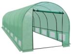 Malatec Solar tip tunel pentru gradina 6x3x2 m (18 mp) cu ferestre, folie UV si usi cu fermoar (IS00001687)