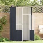 vidaXL Colivie pentru pasari antracit 115x78x200 cm otel galvanizat GartenMobel Dekor (172342)