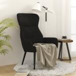 vidaXL Scaun de relaxare, negru, material textil GartenMobel Dekor (341077)