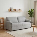 vidaXL Sofa cu 3 locuri Gri deschis 198 x 83 x 95 cm Catifea GartenMobel Dekor (42033967) Canapea