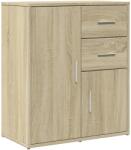 vidaXL Dulap, stejar sonoma, 60x31x70 cm, lemn prelucrat GartenMobel Dekor (840480) Comoda