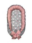 MyKids Cuib pentru bebelusi MyKids Bunny Gray, ajustabil, 0-6 luni (00087115)