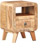 vidaXL Noptiera, 30x30x41 cm, lemn de mango nefinisat GartenMobel Dekor (321616) Comoda