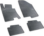 RapidAuto Set covorase auto din cauciuc pentru Kia Ceed 2 2012-2018, negre, 4 piese (D0430C)