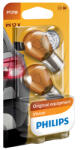 Philips Set 2 becuri auto Philips PY21W 12V 21W portocalii, semnalizare (PH-PY21W)