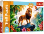 Trefl Puzzle Trefl 200 piese Regele Junglei pentru copii 7+ (13329) Puzzle