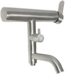 Korman Technik Baterie pentru cabina de dus din inox satinat, finisaj gri modern, Korman Technik (AT1CT-IM1P-RS1S-LY016)