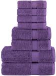 vidaXL Set de prosoape premium SOLUND, 8 piese, violet, 600 g/m2 GartenMobel Dekor (137545) Prosop
