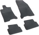 RapidAuto Set covorase auto cauciuc Renault Laguna 2 2001-2007 negre, 4 piese (D0756)