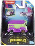 Mattel Masinuta metalica Fisher-Price Batwheels Prank, Vanul lui Joker 1: 55 (MTHML12_HML14)