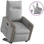 vidaXL Scaun înclinabil vertical din tesatura gri nor GartenMobel Dekor (3324089)