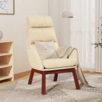 vidaXL Scaun de relaxare, crem, material textil GartenMobel Dekor (341161)