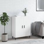 vidaXL Servanta, alb extralucios, 69, 5x34x90 cm, lemn compozit GartenMobel Dekor (827742) Comoda