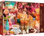 Trefl Puzzle Trefl 1000 piese Premium Plus Tea Time, pentru relaxare (10802) Puzzle
