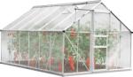 Strend Pro Solar de gradina Strend Pro din aluminiu, policarbonat 6 mm, 250x370x195 cm (2172885)