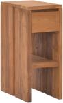 vidaXL Noptiera, 20x35x50 cm, lemn masiv de tec GartenMobel Dekor (326122)